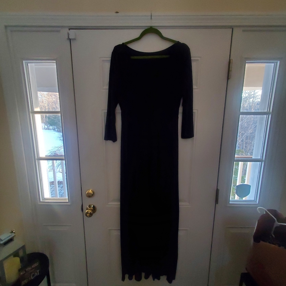 Sexy black dress
